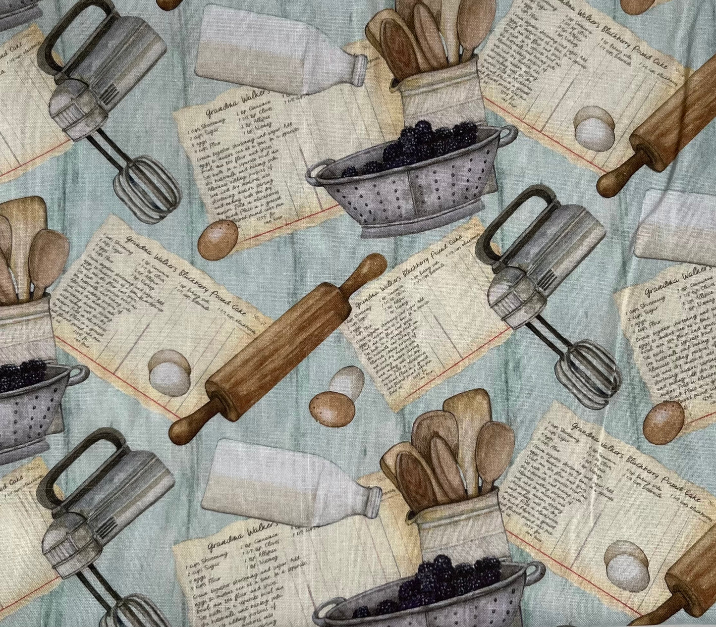 Kitchen Print Hand or Kitchen Towel