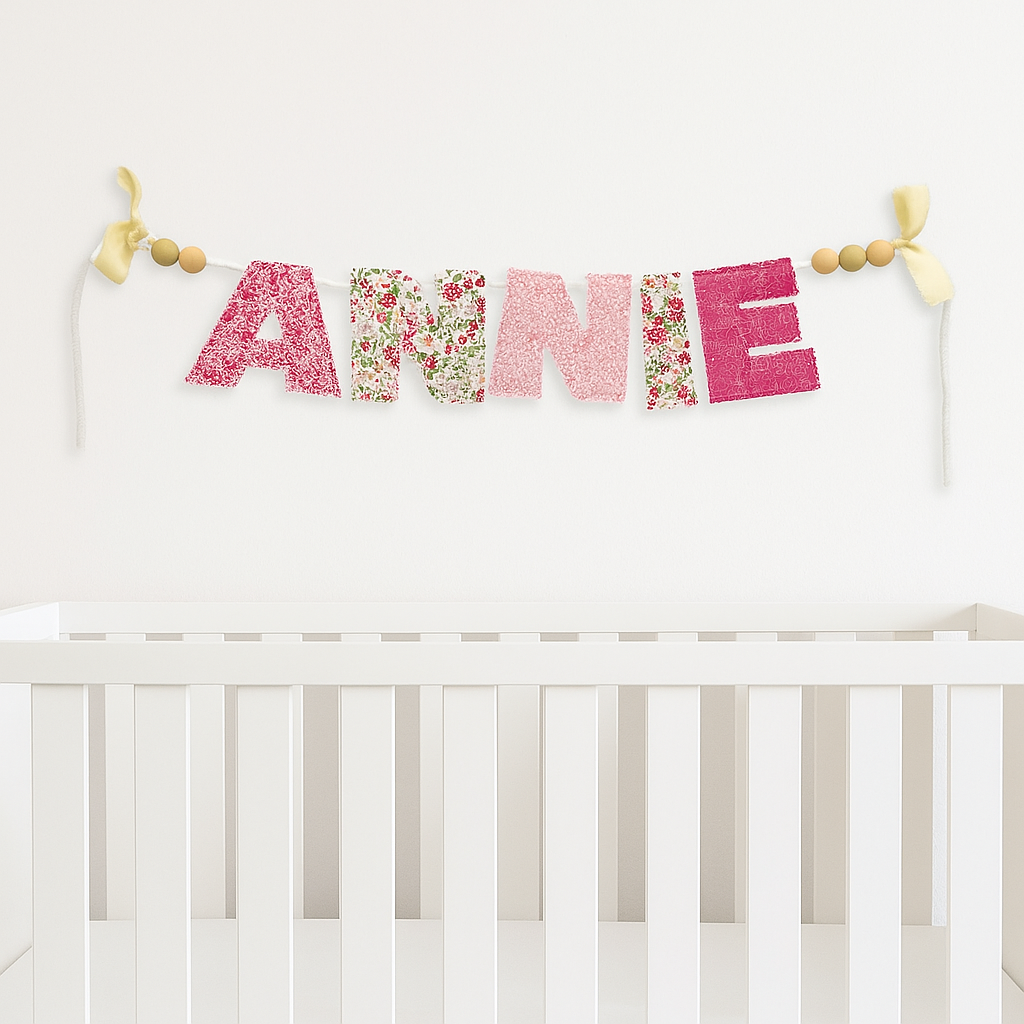 Custom Fabric Name Banner
