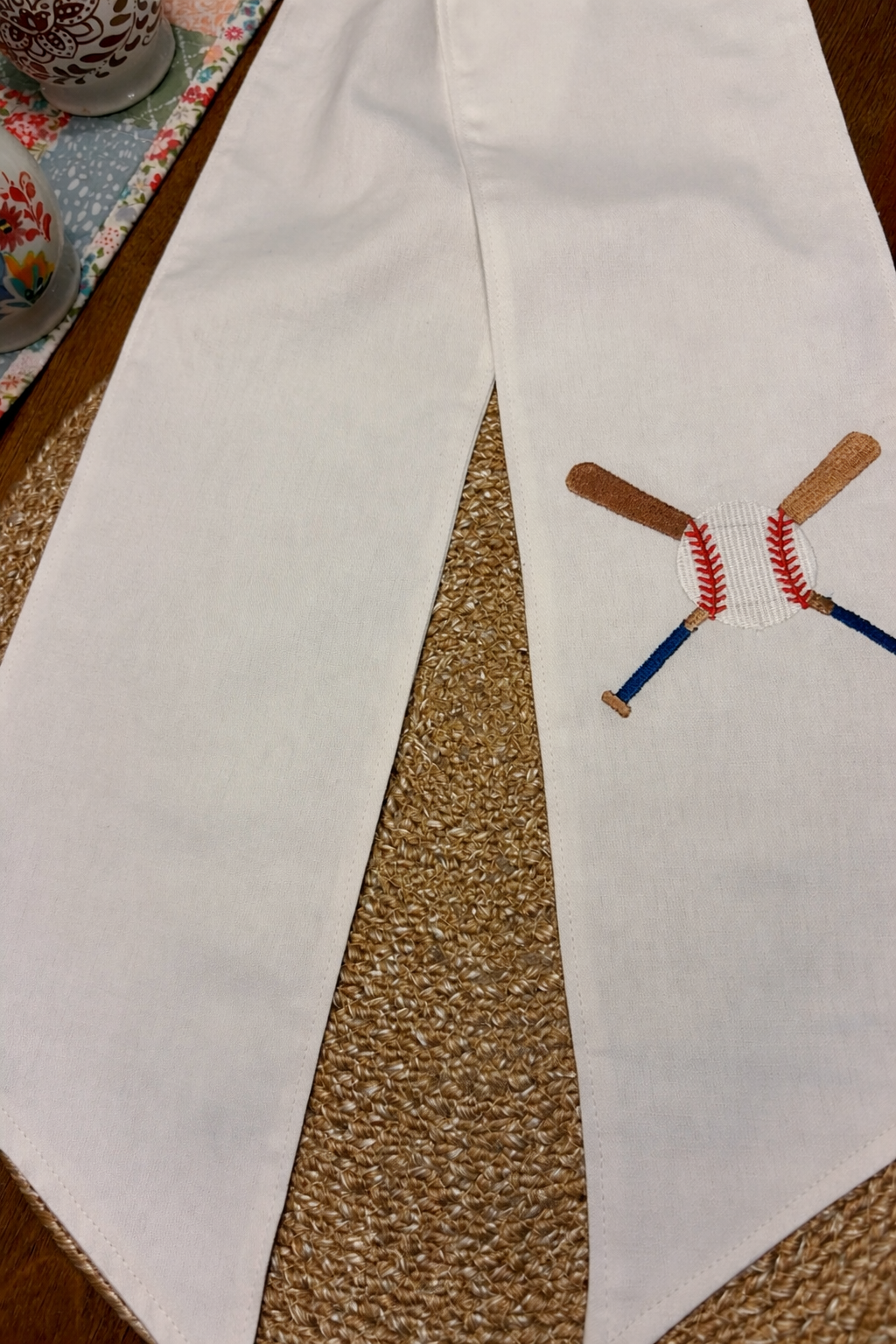 "Play Ball" Wreath Sash
