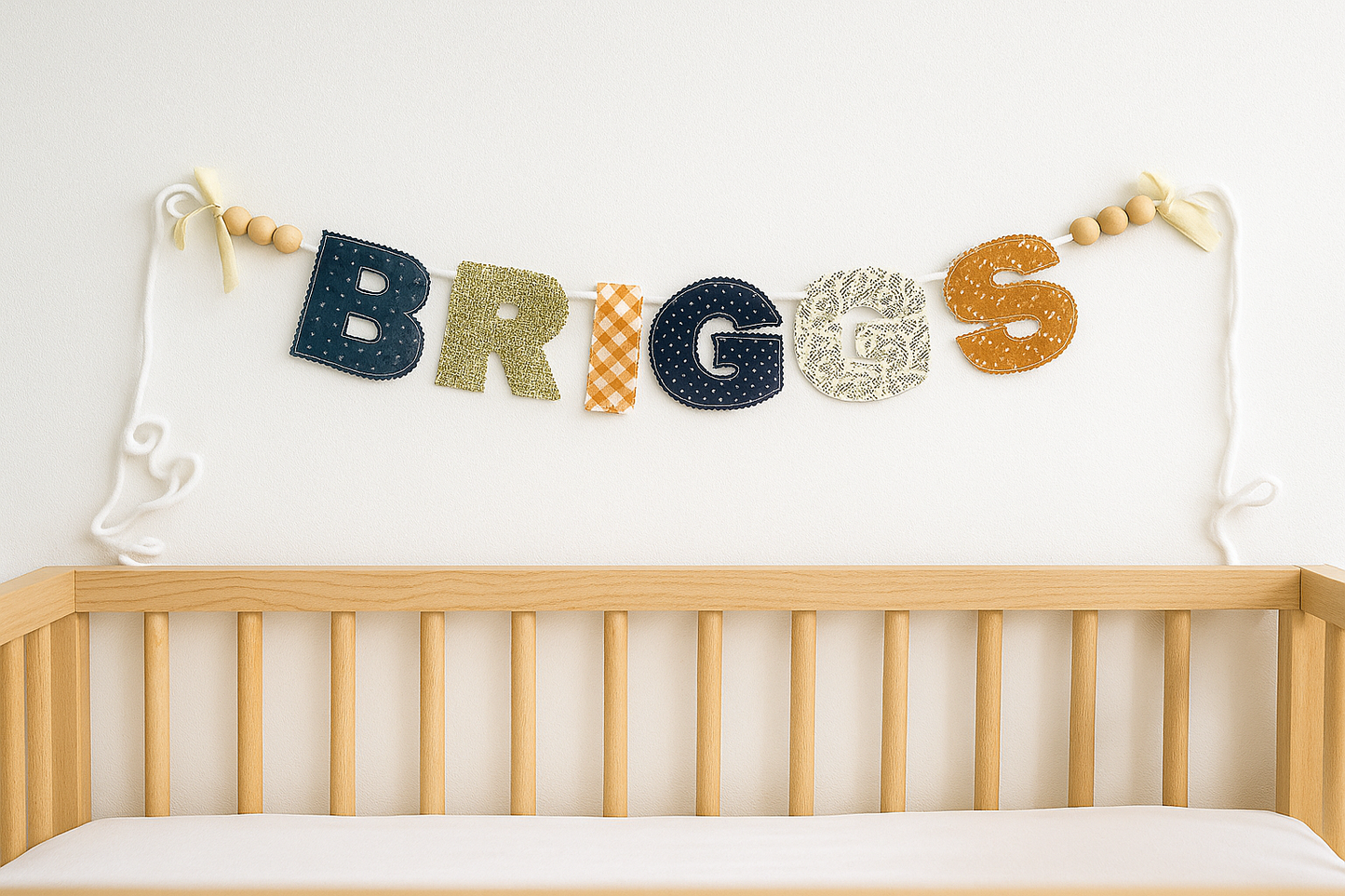 Custom Fabric Name Banner